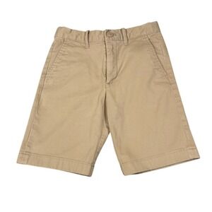 J.Crew Crewcuts Boys Gramercy Flex Chino Shorts Khaki Tan Boys Size 8